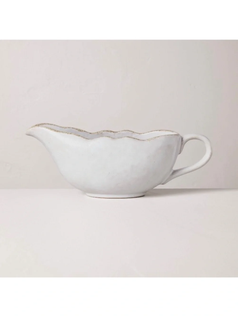 Carved Edge Gravy Boat Cream - Hearth & Hand Magnolia